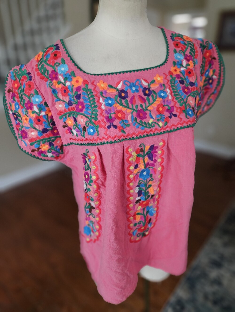 Embnoyes Embroiderd Cotton Top XL